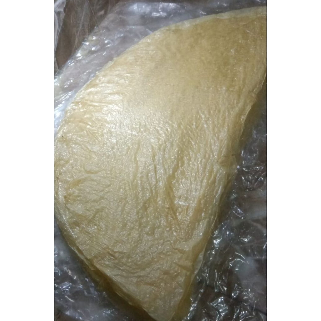 

kulit tahu setengah lingkaran diameter 50-60cm 10pcs