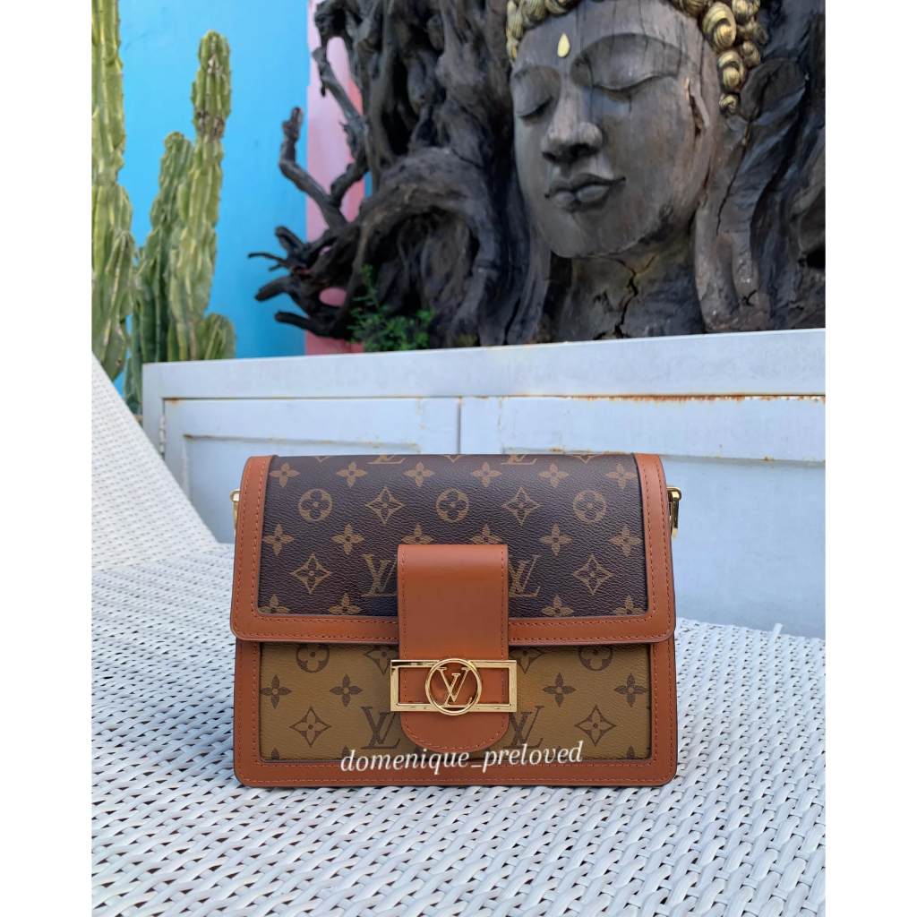 PRELOVED TAS BRANDED 11 Lois Vuitton Dauphine MM