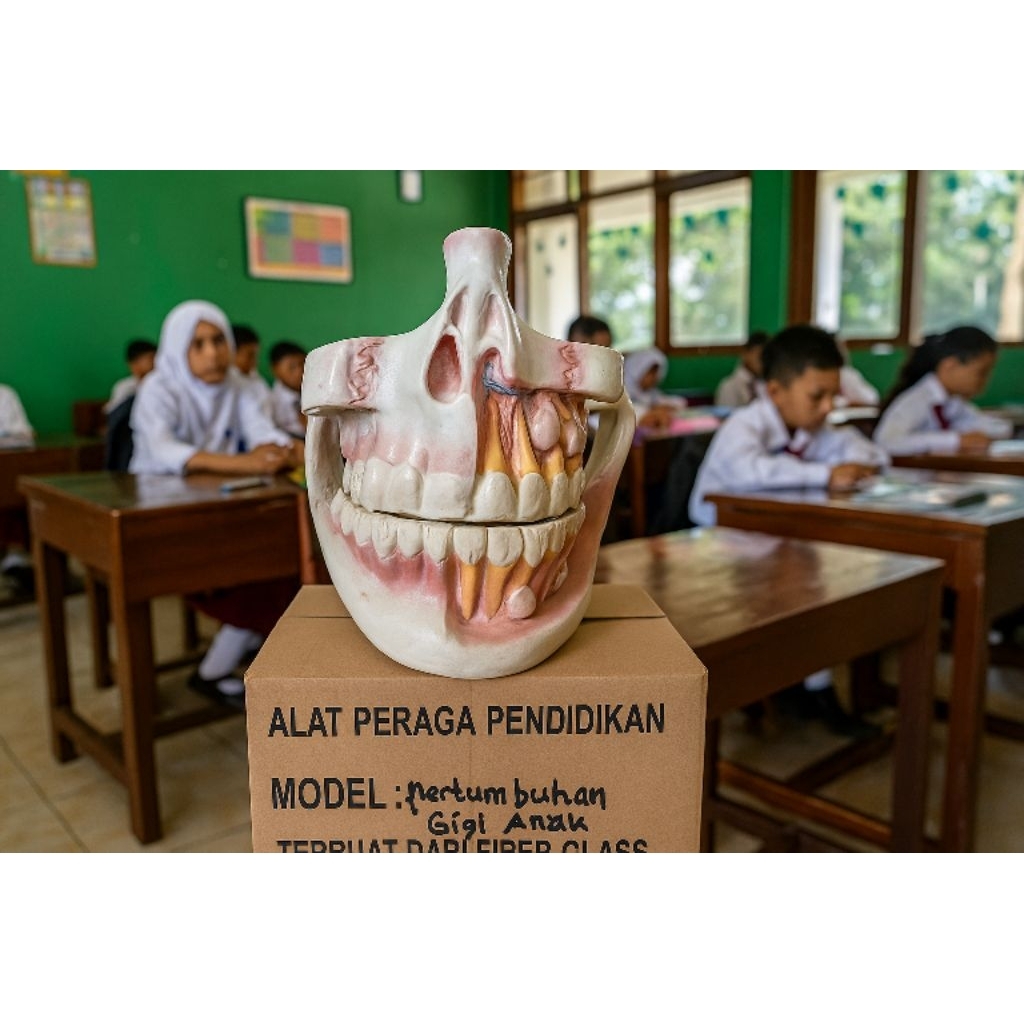 

peraga pertumbuhan gigi anak