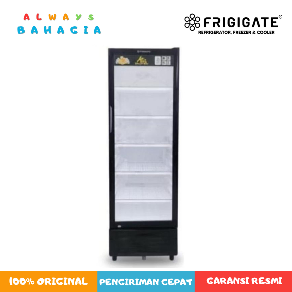 FRIGIGATE SCA-288 ATIS Showcase pendingin kapasitas 250 liter 5 Rak
