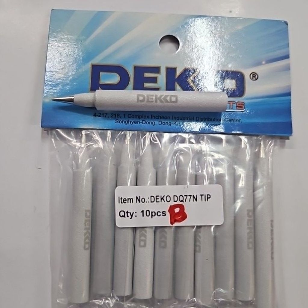 UJUNG SOLDER / MATA SOLDER / TIP SOLDER DQ 77-N ORIGINAL DEKKO KRISTAL
