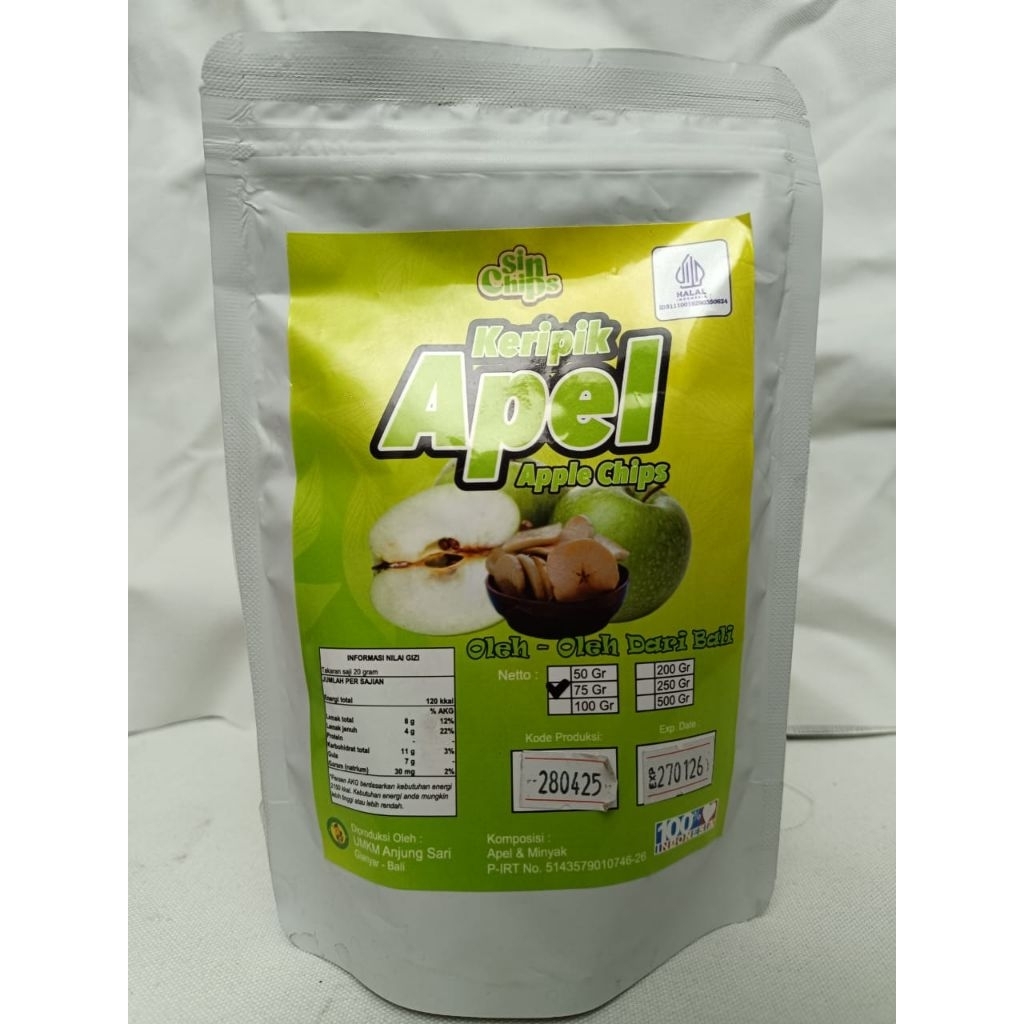 

Keripik Apel 75gr