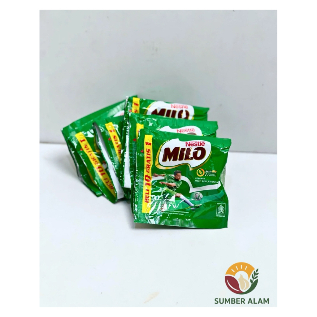 

Susu Bubuk MILO Activ-Go 1 Renteng Isi 10+1 Sachet 22g
