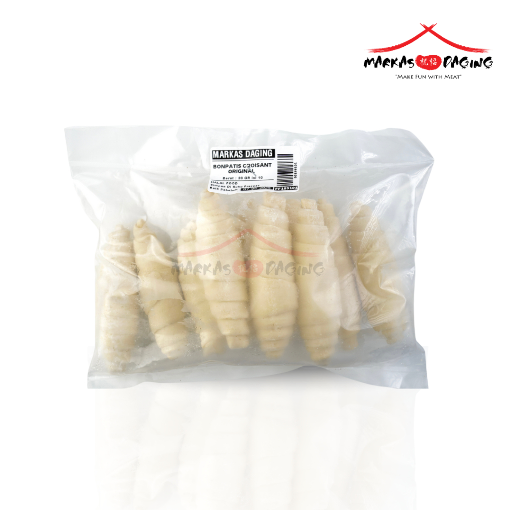 

BONPATIS CROISANT ORIGINAL/BUTTER 30 GR isi 10 - Markasdaging
