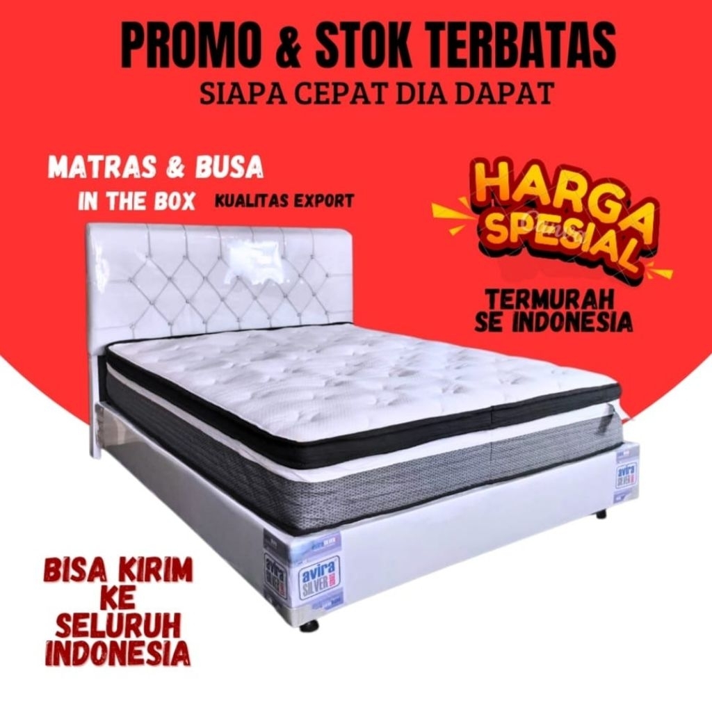 Matras IN THE BOX / Busa IN THE BOX / Springbed IN THE BOX / Springbed kualitas export / TERMURAH SE