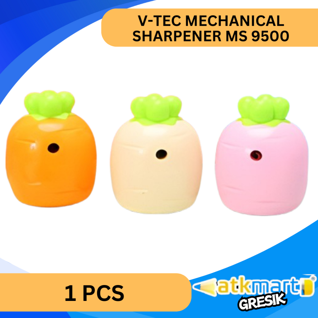 

V-TEC Mechanical Sharpener MS 9500 / Rautan Pensil / Rautan Putar Meja
