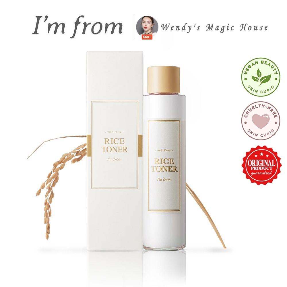 I'M FROM Toner/I'M FROM Rice Toner 150ml/Untuk kulit kering