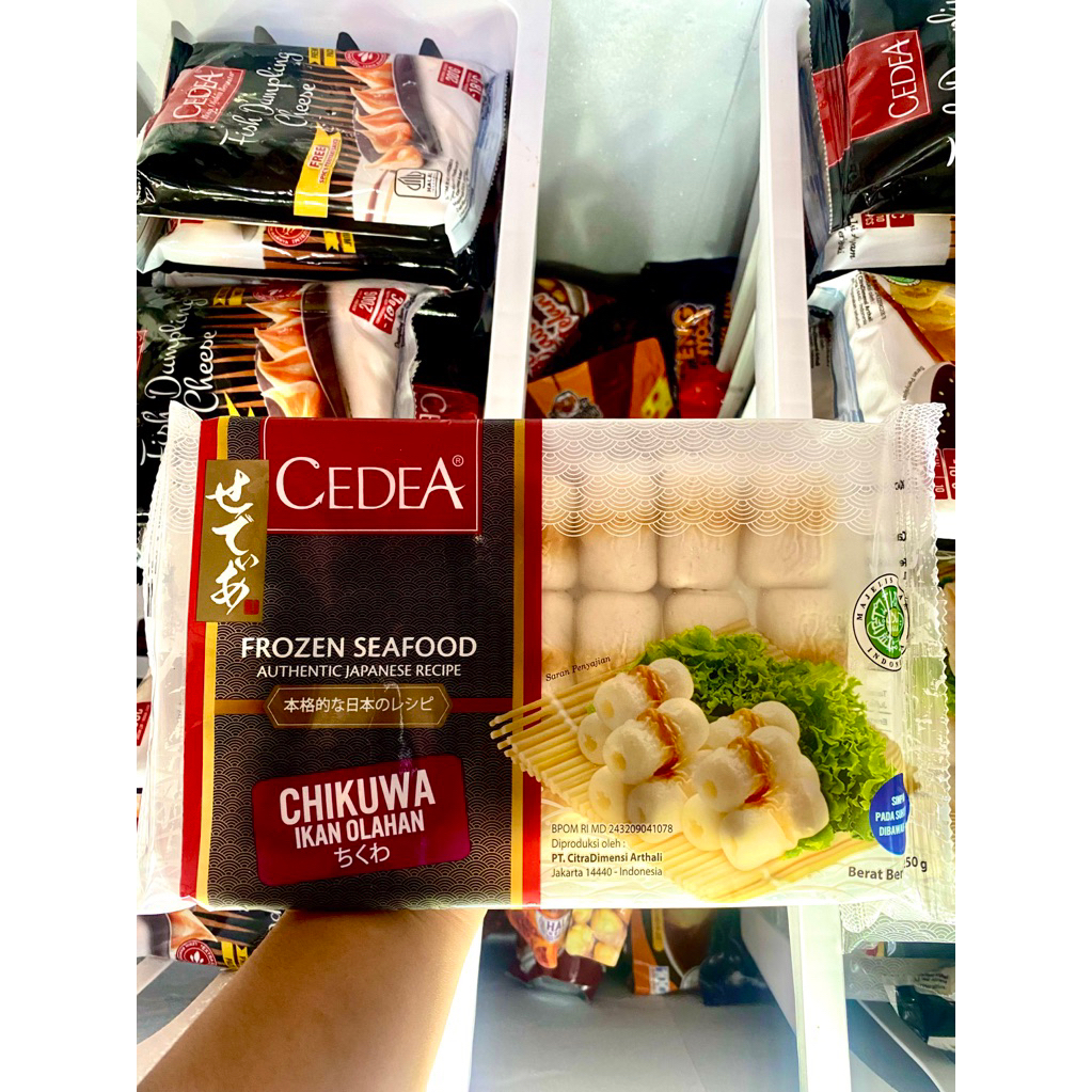 

CEDEA Chikuwa Ikan Olahan 250gr / chikuwa frozen