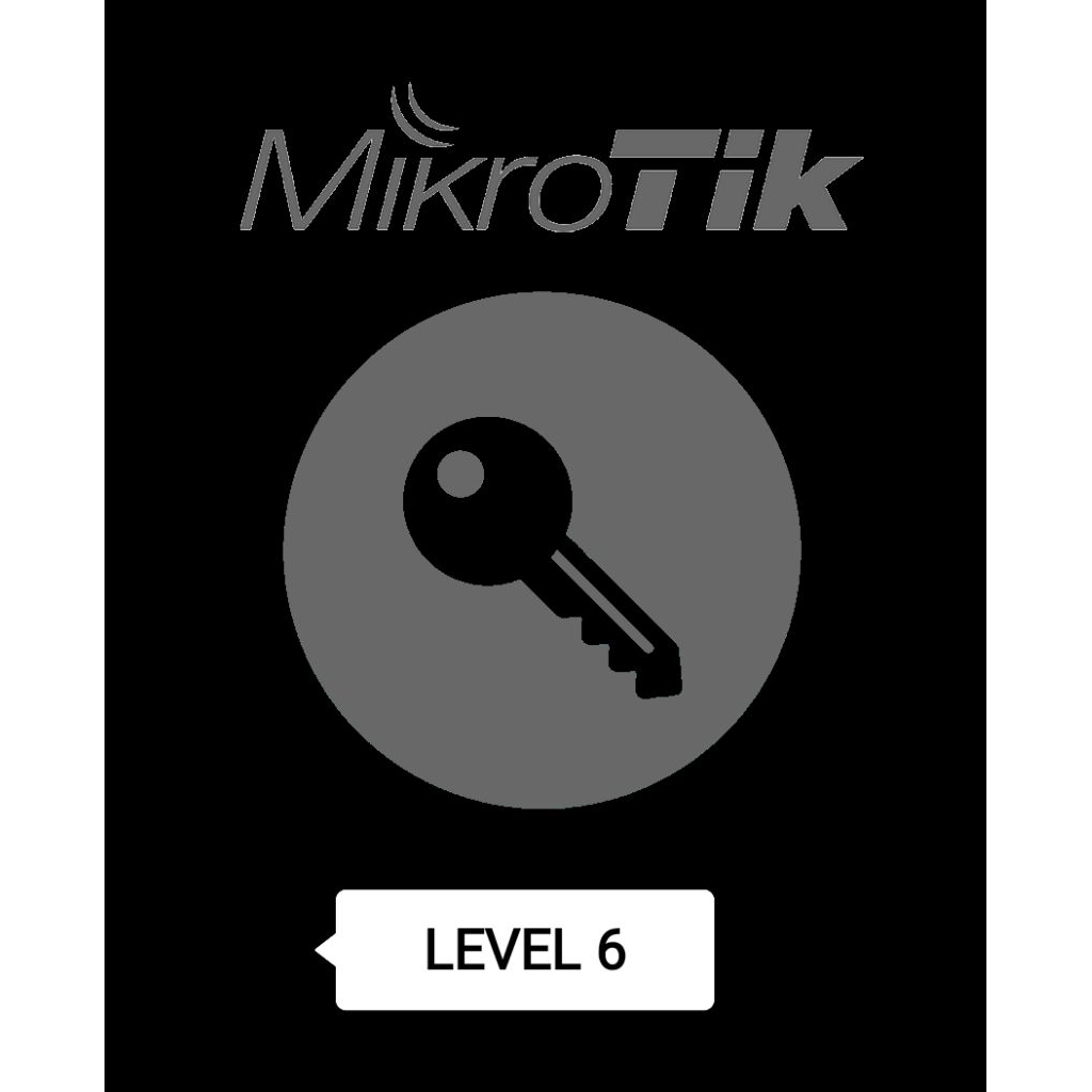 Lisensi mikrotik level 6 untuk router x86