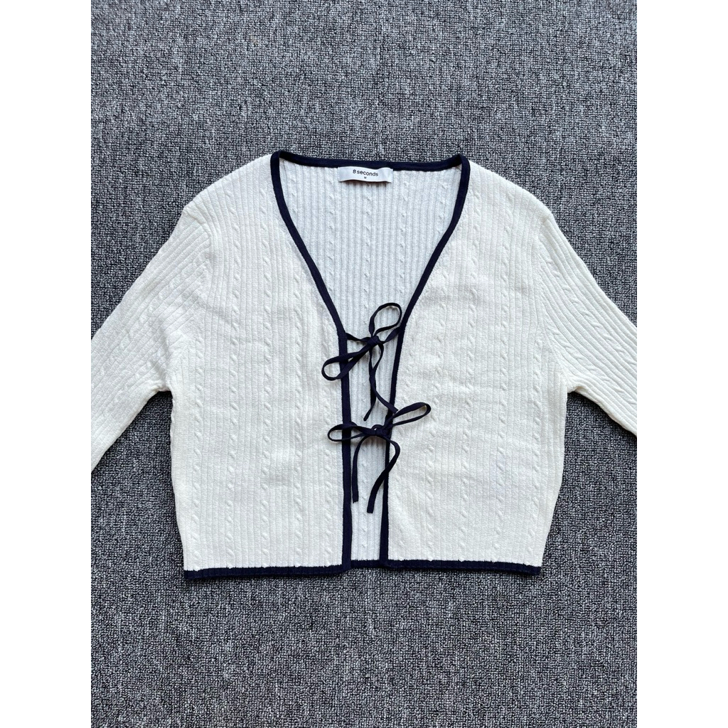 Preloved – 8SECONDS Outer Knit Rajut Kepang