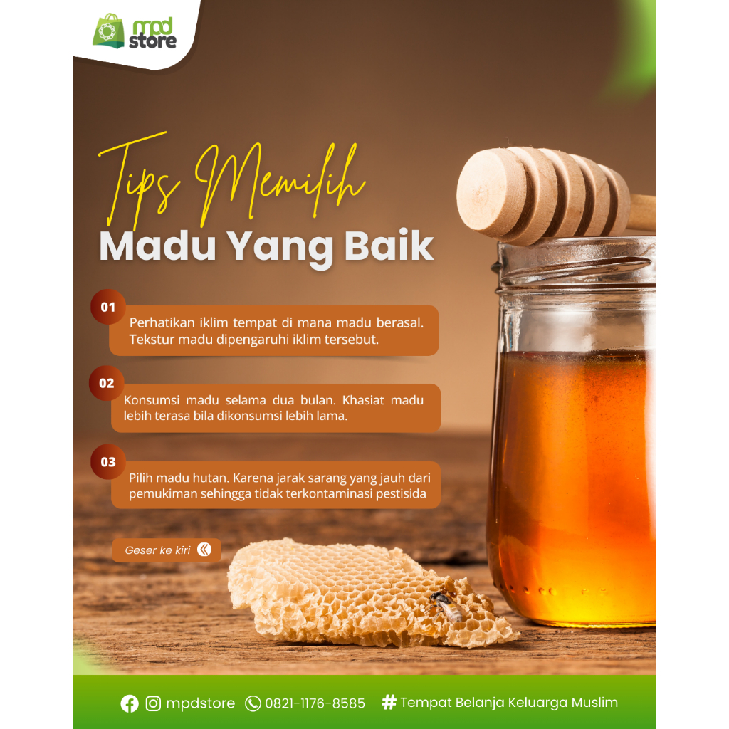 

Madu Kashmir Import (Honey Kashmir) 500 gr + 250 gr (Special Offer)