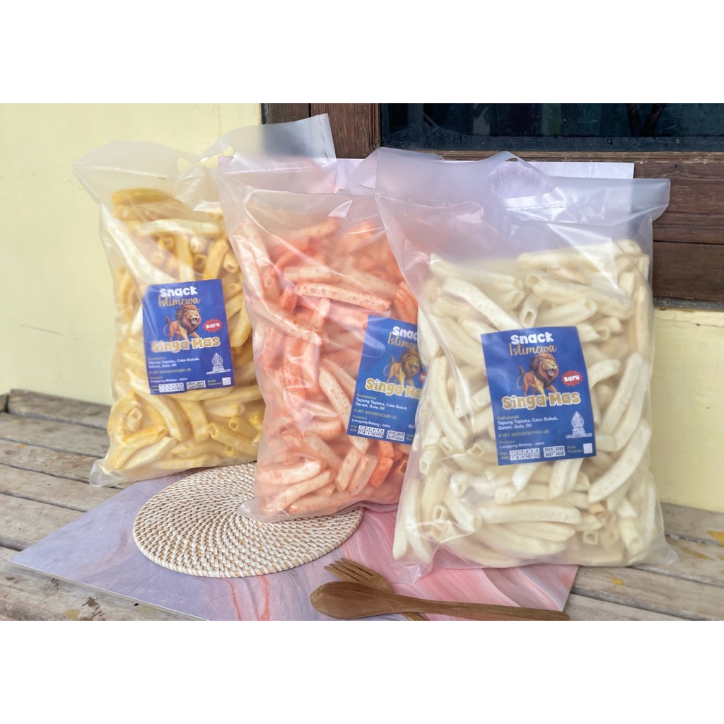 

Crunchy Potato 1 Ball 300gr - Keripik Kentang Renyah Ori Balado Jagung Manis Snack Gurih Cemilan