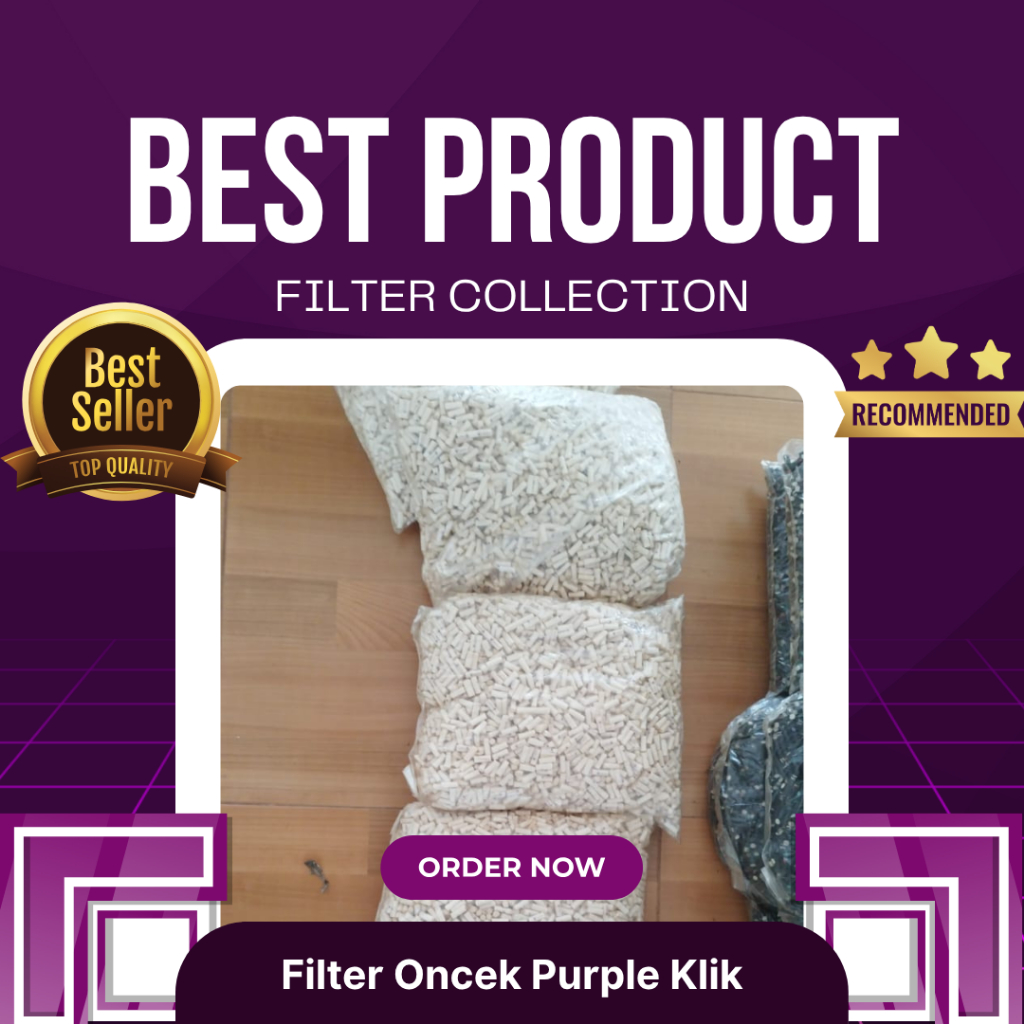 Saringan Busa Filter Putih Klik Aroma