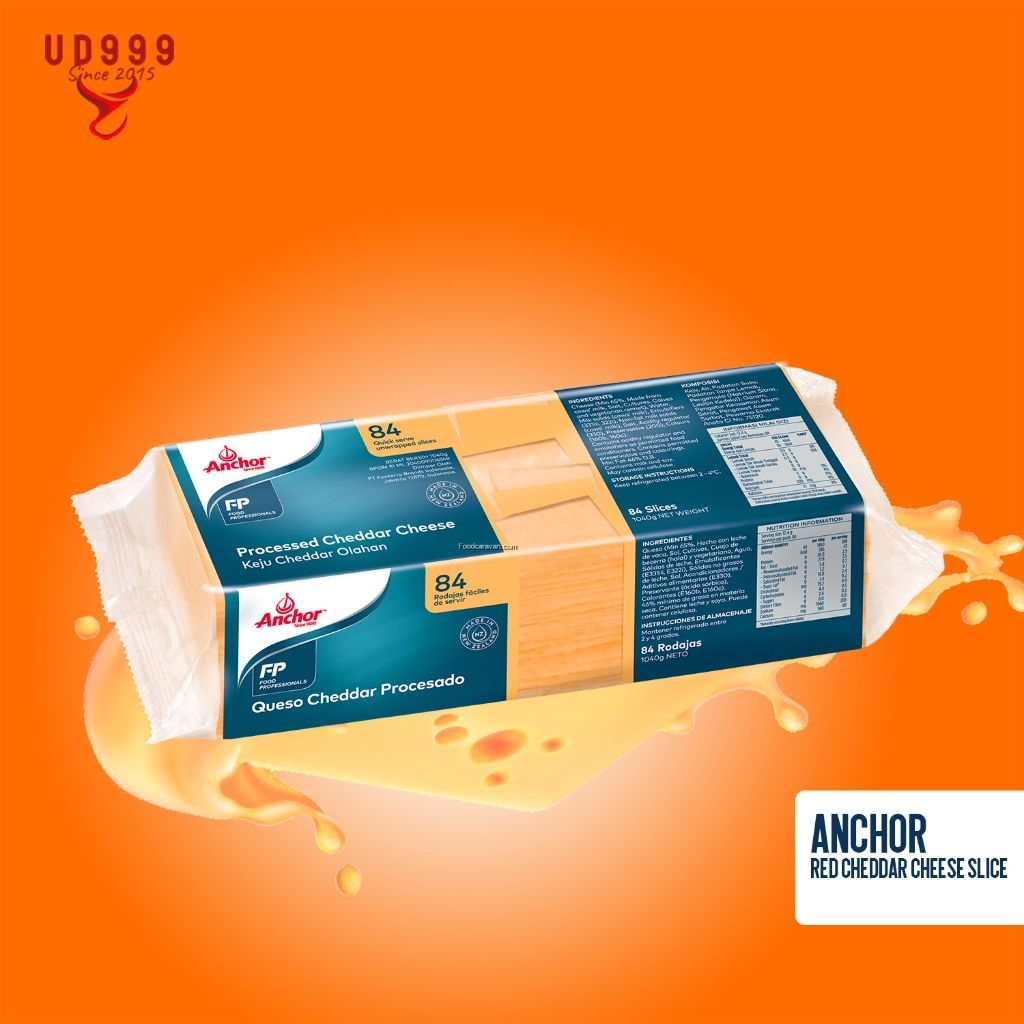 

Red Cheddar Cheese Slice Anchor
