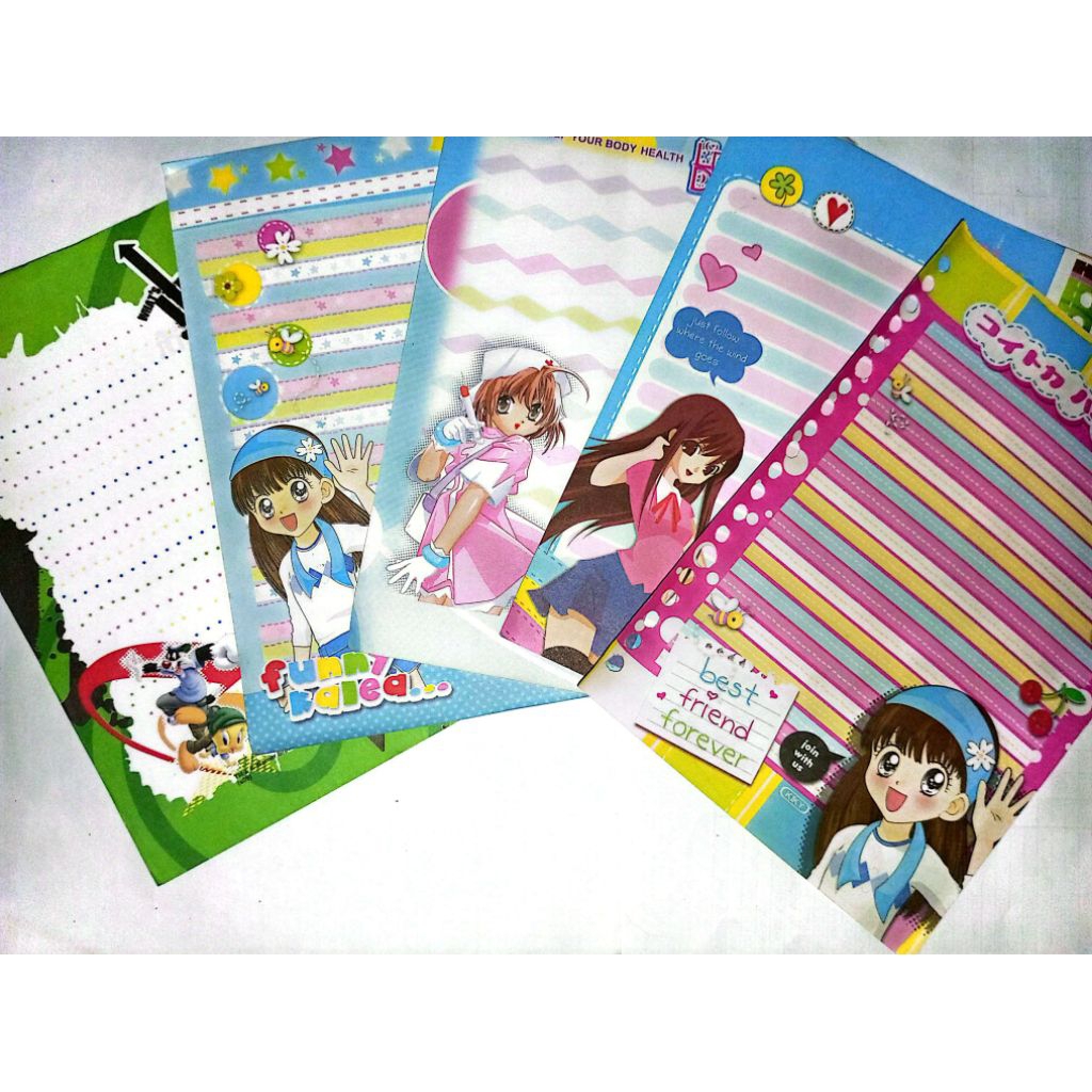 

[HARGA PERLEMBAR] MIN BELI 5 LEMBAR BACA DESKRIPSI - KERTAS BINDER MERK KIKY JADUL / KERTAS BINDER LANGKA / RARE ITEM / LOOSE LEAF A5 20 HOLE /KERTAS BINDER A5 20 RING