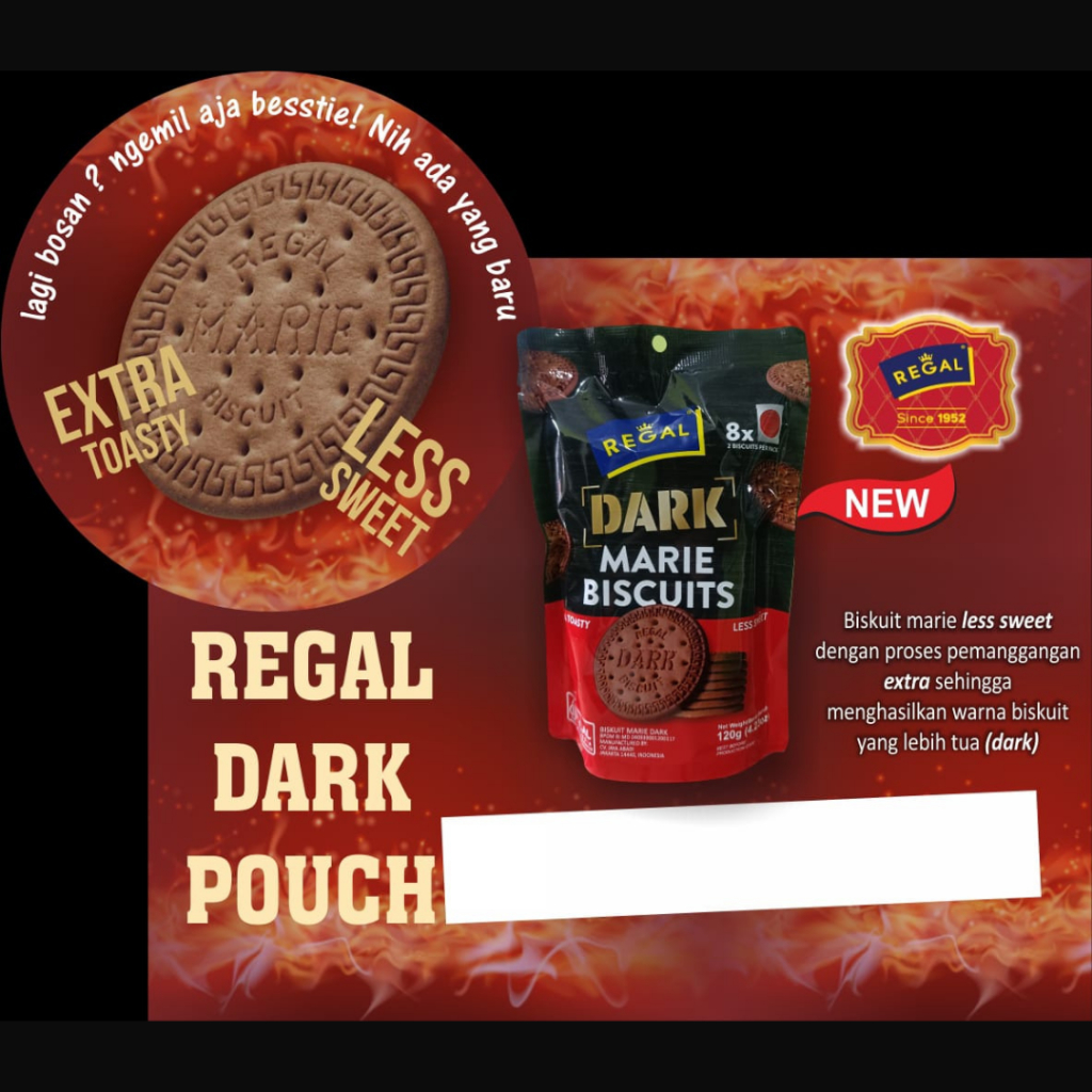 

Regal Pouch Dark 120gr