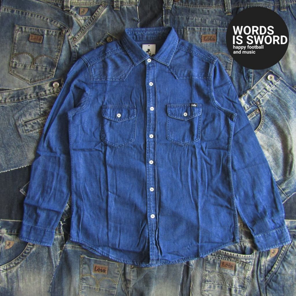 LOIS JEANS KEMEJA DENIM SLIM FIT - KLL502D -