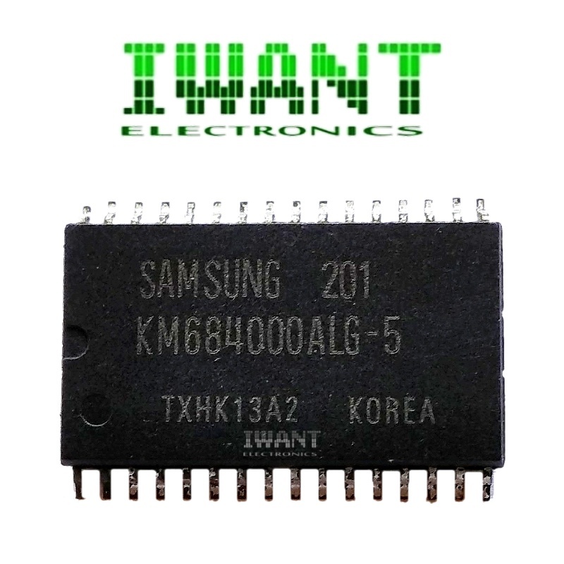 IC 684000 KM684000 SMD IC RAM 4MEGA BIT (512X8BIT) KM684000ALG-5 SMD CMOS STATIC RAM 4M BIT  KM68400