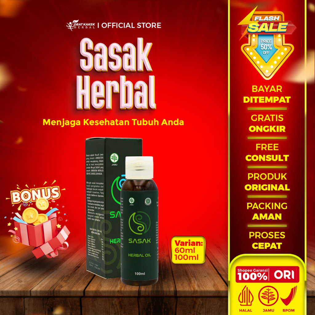Sasak Herbal Oil (Original 100%)