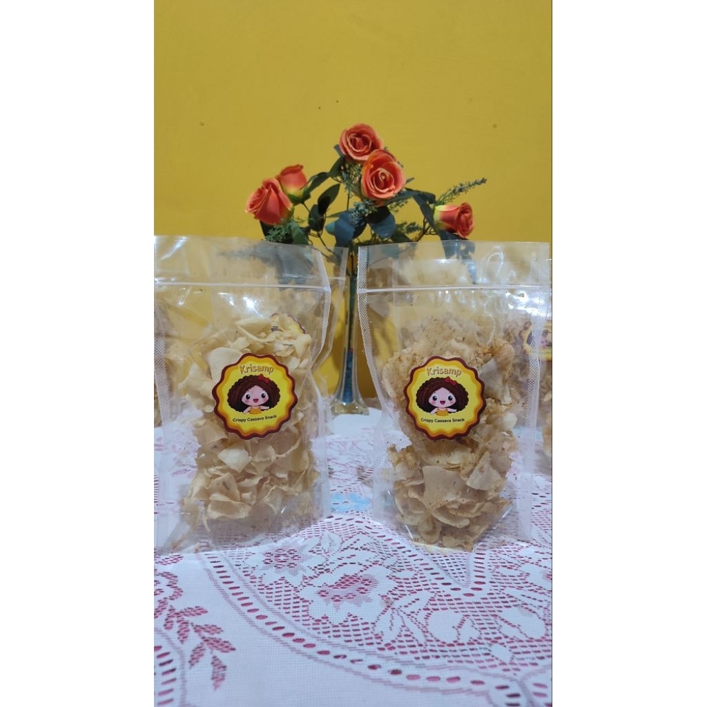 

Keripik Singkong/sampeu (Krisamp) rasa terbaru kriuk gurih nagih