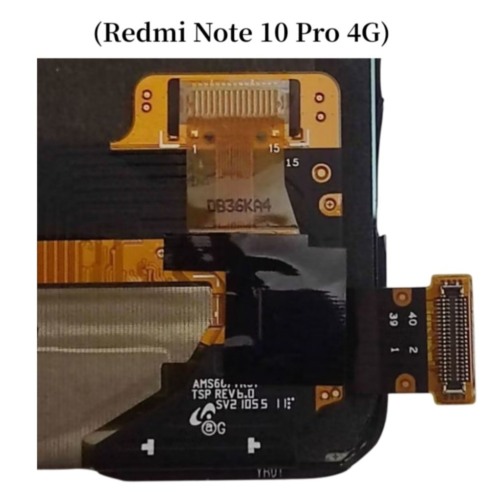 Konektor Lcd Xiaomi Redmi Note 10 4G / Redmi Note 10S / Note 10 Pro 4G / Note 9 Pro / Redmi 9/9 Prim