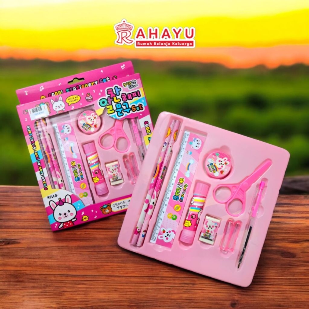 

GOOD! STATIONERY SET, SET PERLENGKAPAN ALAT TULIS SEKOLAH