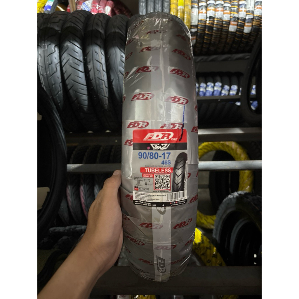 FDR GENZI 90/80 RING 17 TUBELESS