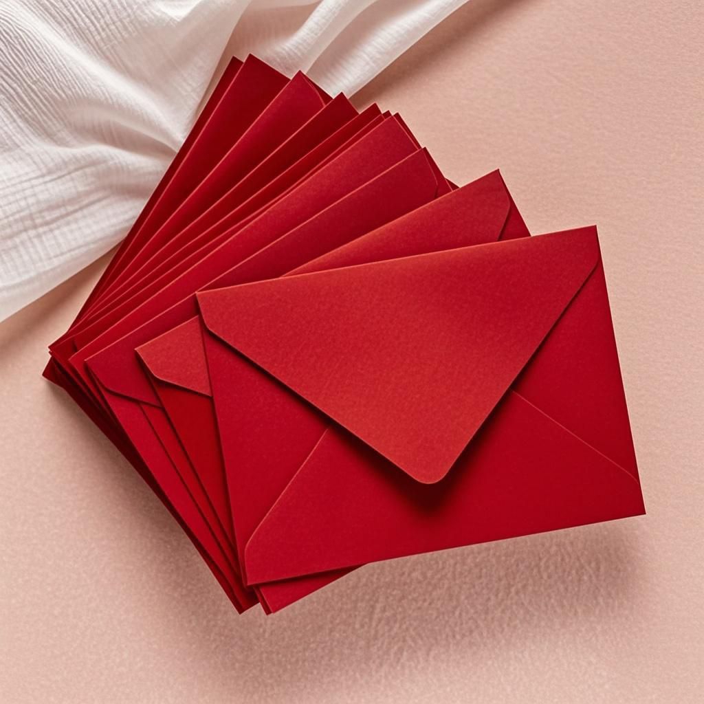 (100 Pcs) Amplop Warna A5 A6 A7 A8 Coklat Merah Hijau Pink Putih Biru / Amplop Murah Nikahan