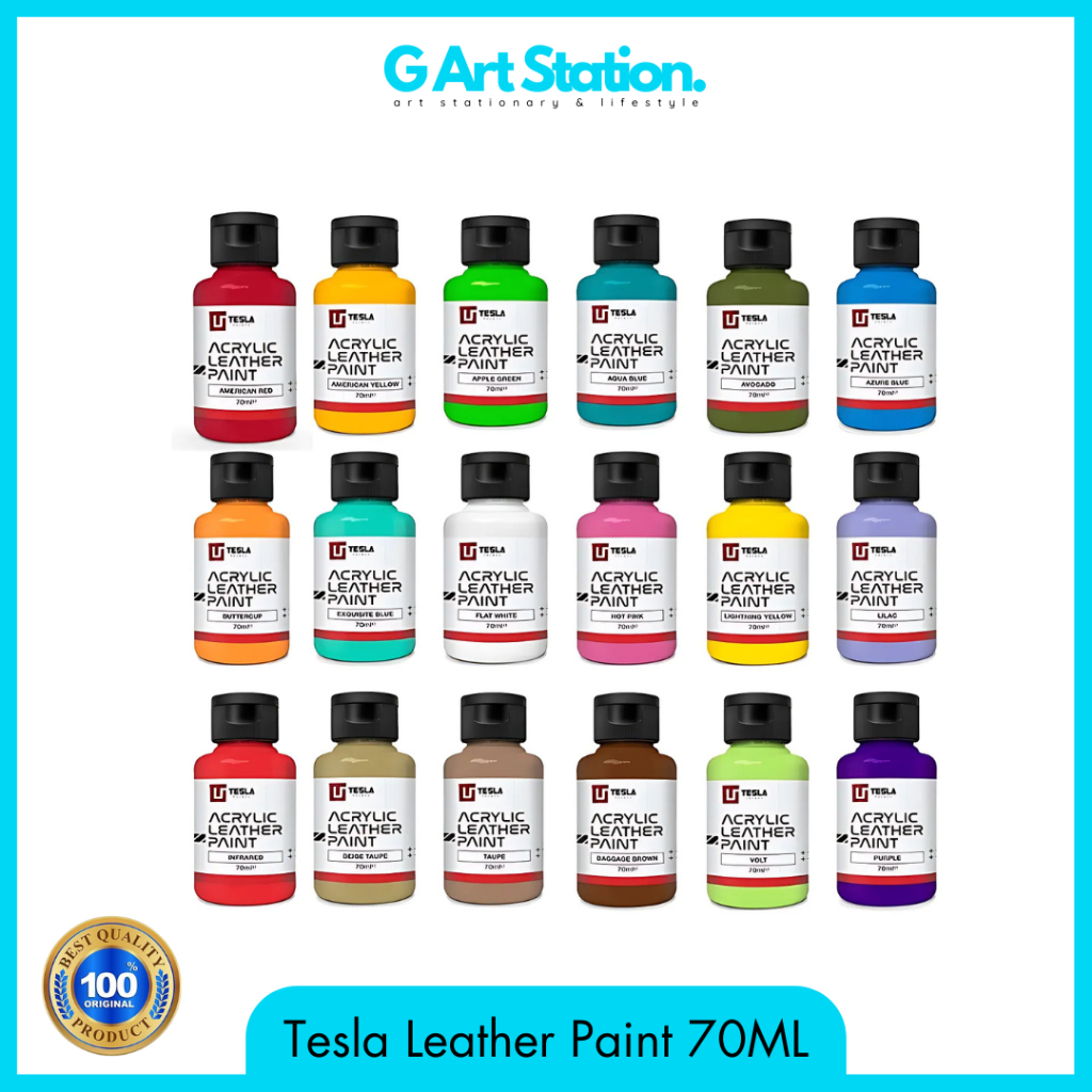 

TESLA Acrylic Leather Paint 70ml - SATUAN