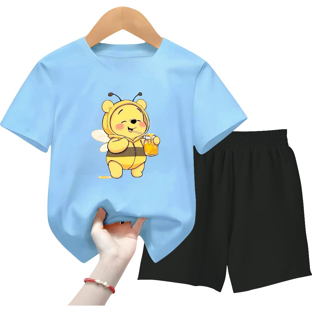 kaos anak winnie the pooh