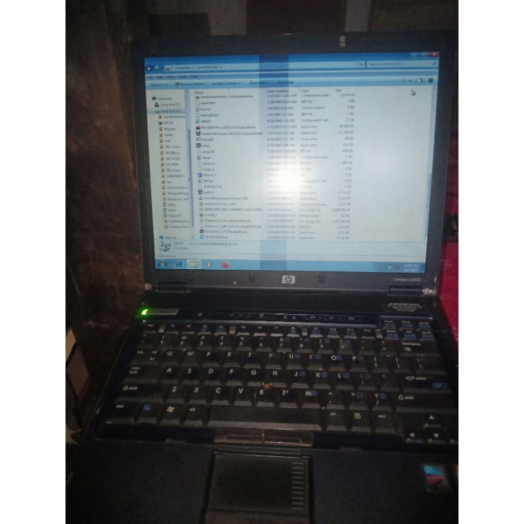 Laptop jadul Hp Compaq nc6220