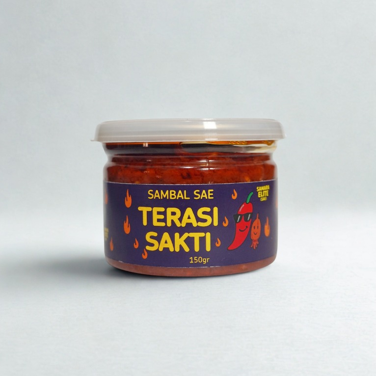 

SAMBAL TERASI SAKTI" 150 GR By SAE (Samara Elite)