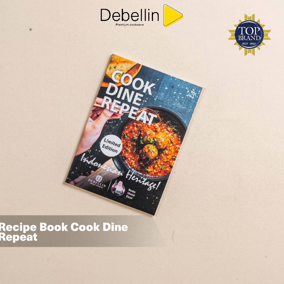 Debellin Recipe Book  Cook Dine Repeat Indonesian Heritage atau Buku Resep Masakan KODE D4E7