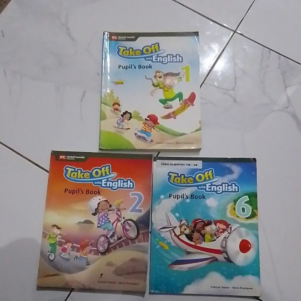 TAKE OFF WITH ENGLISH 1 ,2, 6 PUPIL'S BOOK & WORKBOOK 1