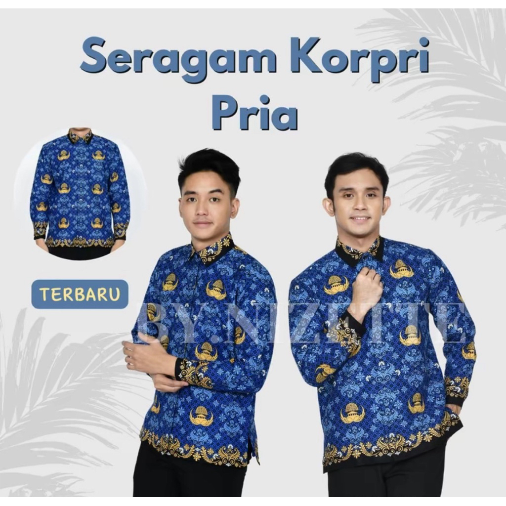 SERAGAM BATIK KORPRI TERBARU 2022//KORPRI TERBARU 2022 pria/wanita