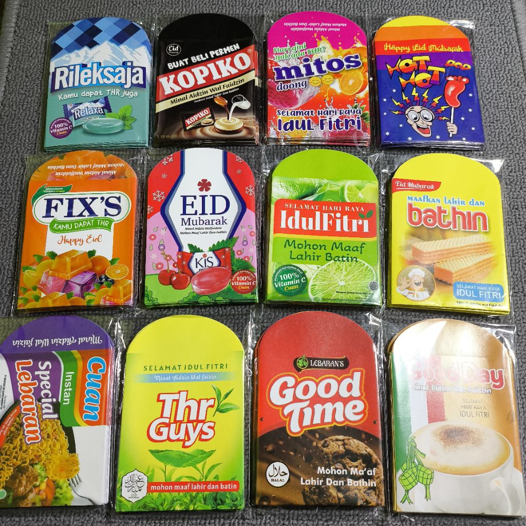 

Amplop lebaran SNAK medium (7x11) isi 10