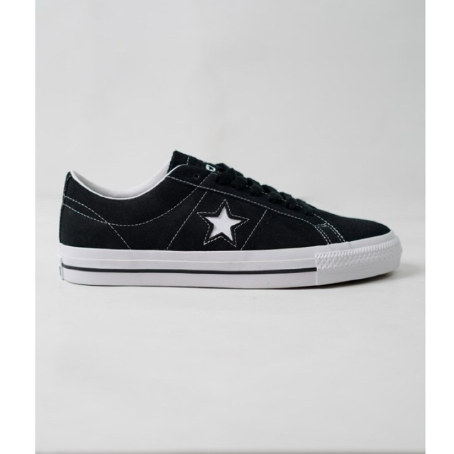 Converse One Star Pro Low Black Suede