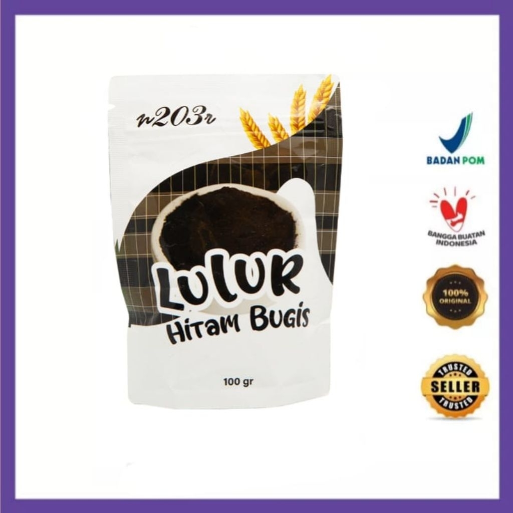 NR BEAUTY N203R LULUR HITAM BUGIS