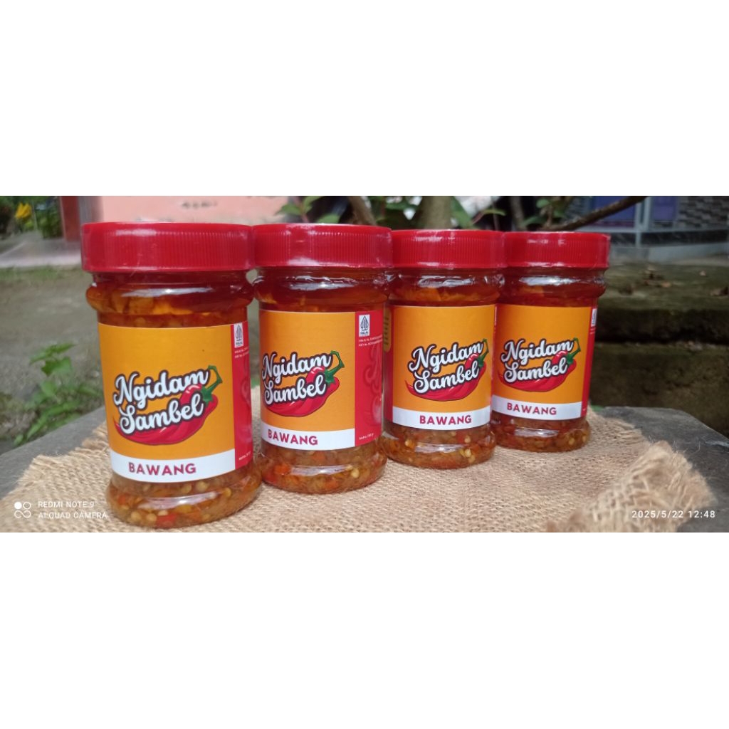 

Ngidam Sambel Bawang Pedas Asli – Sambal Homemade Fresh, Tanpa Pengawet, Tahan Lama, Nikmat Nendang!