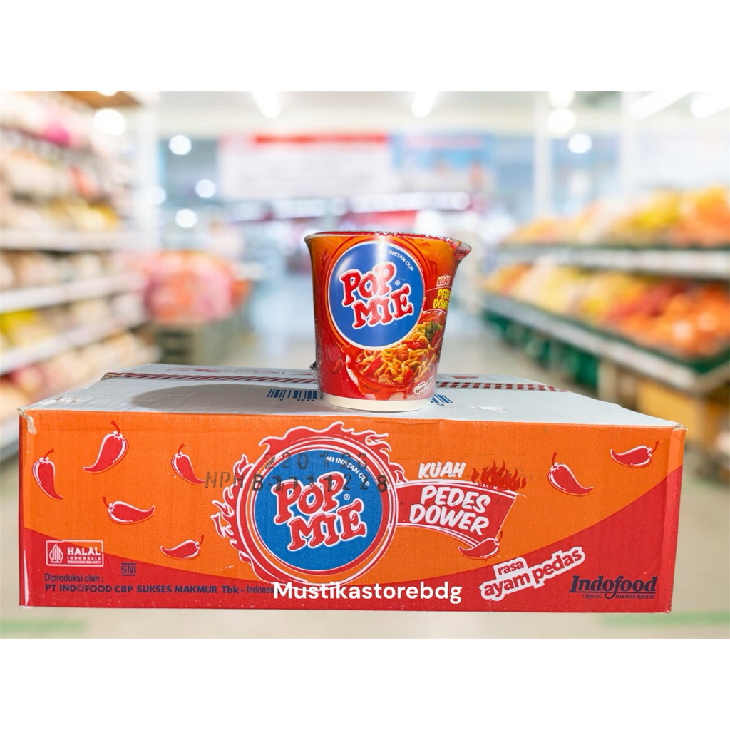 

Perdus Pop Mie Dower Isi 12 Pcs