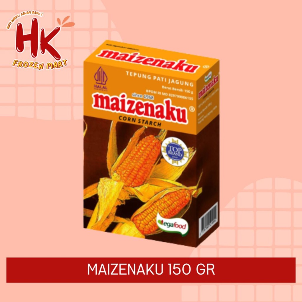 

Maizenaku 150gr | corn starch maizenaku tepung jagung HK FROZEN MART