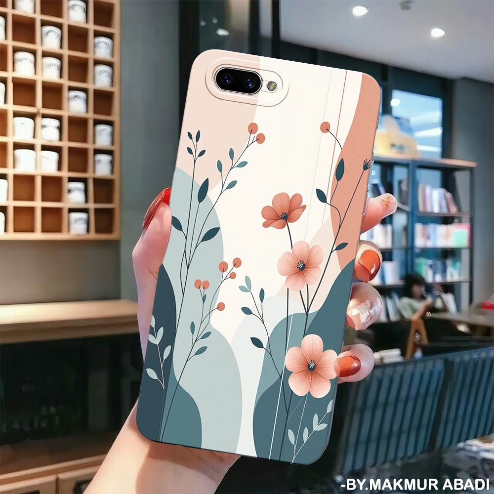 Softcase Oppo A3S - Realme C1 - Oppo A1K - Realme C2 - Cassing Handphone Karakter - Case Hp Motif Ae
