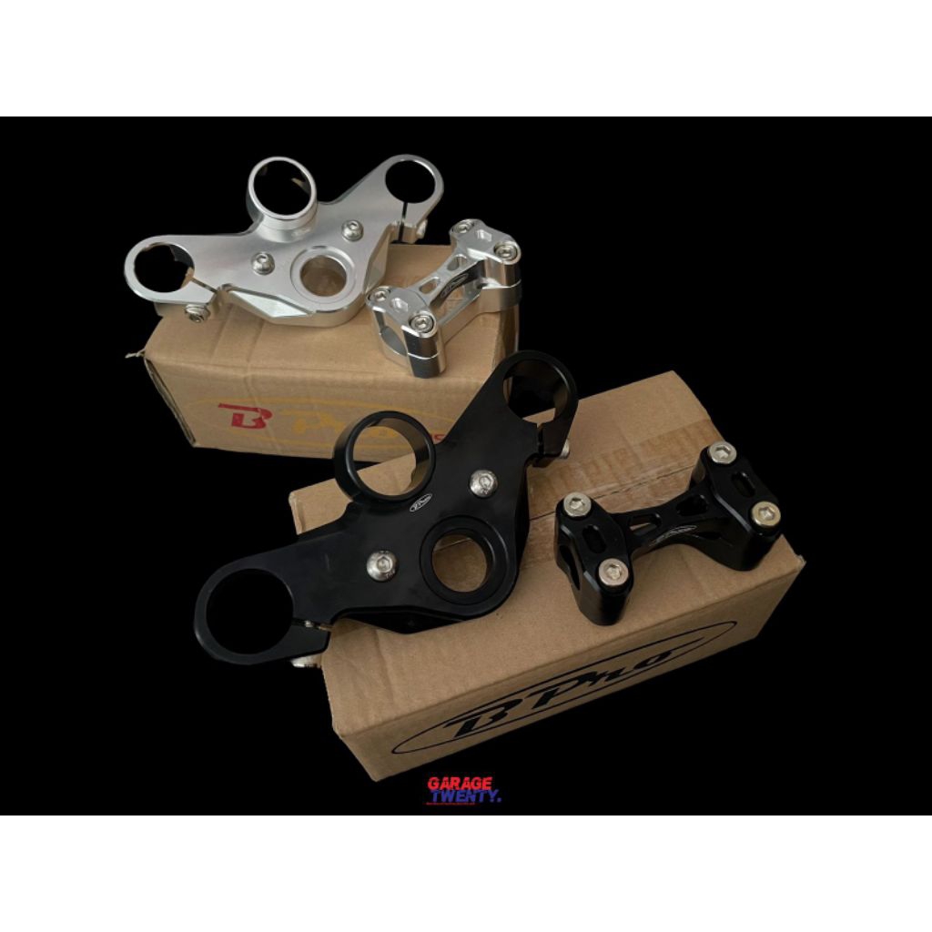 segitiga atas triple clamp bpro ninja SS