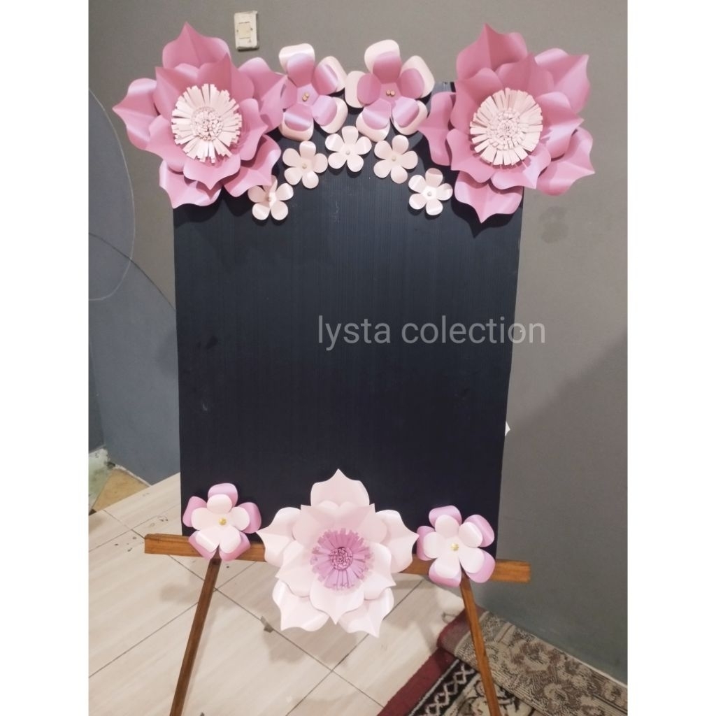 papan ucapan paper flower
