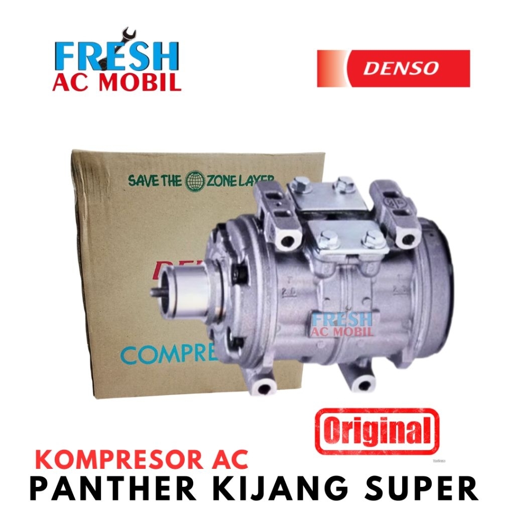 Kompresor Compresor AC Panther Kijang Super 15C Original