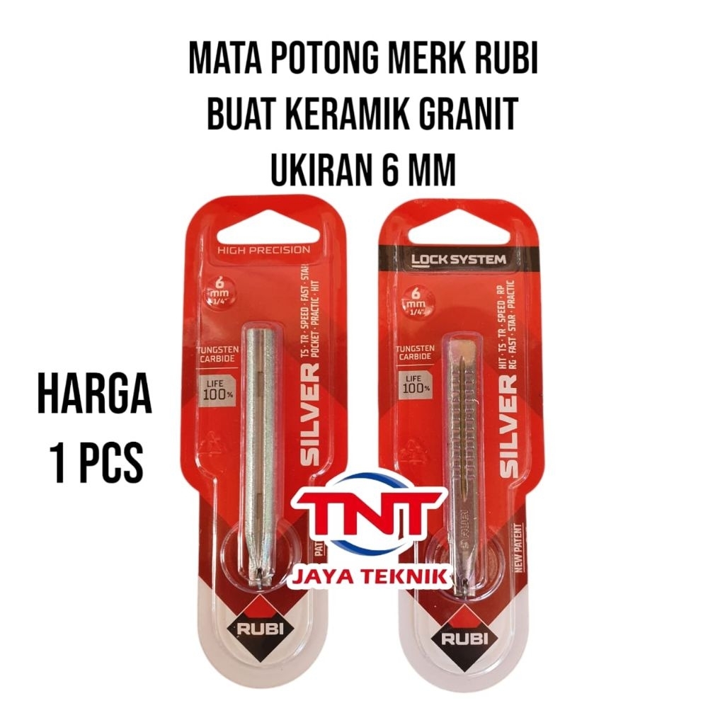 MATA POTONG GRANIT MANUAL RUBI 6MM / MATA POTONG KERAMIK GRANIT RUBI 6 MM
