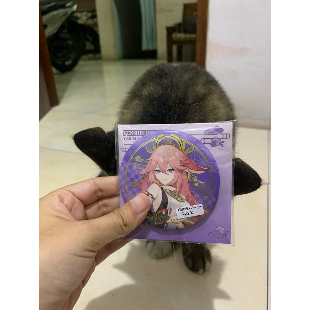 Pin original Mihoyo Genshin Impact Collei Yae Miko dendro electro