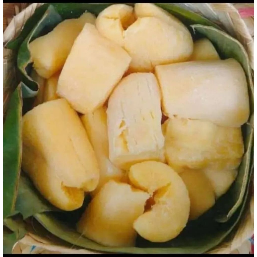 

tape singkong manis 2 kg kemasan bambu