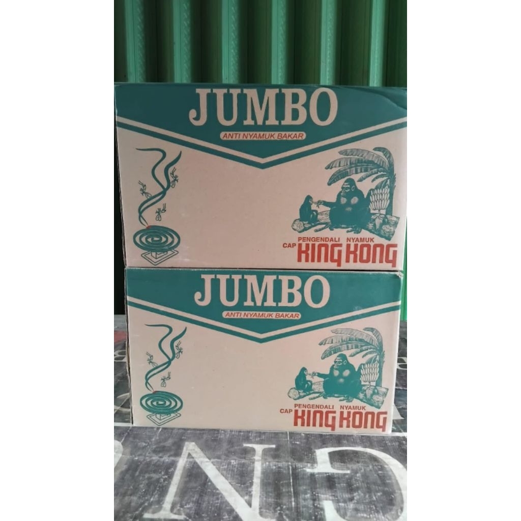 Obat nyamuk Jumbo 1 dus isi 60 kotak/ Obat nyamuk jumbo cap kingkong