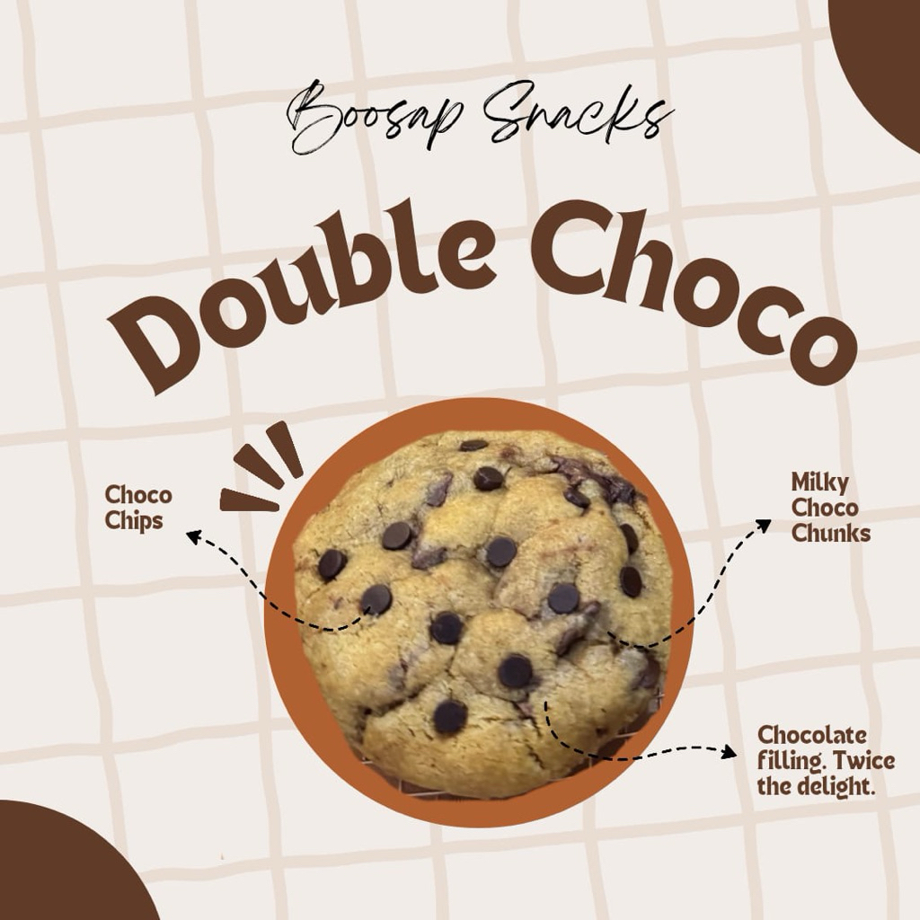 

Soft Cookies Double Choco